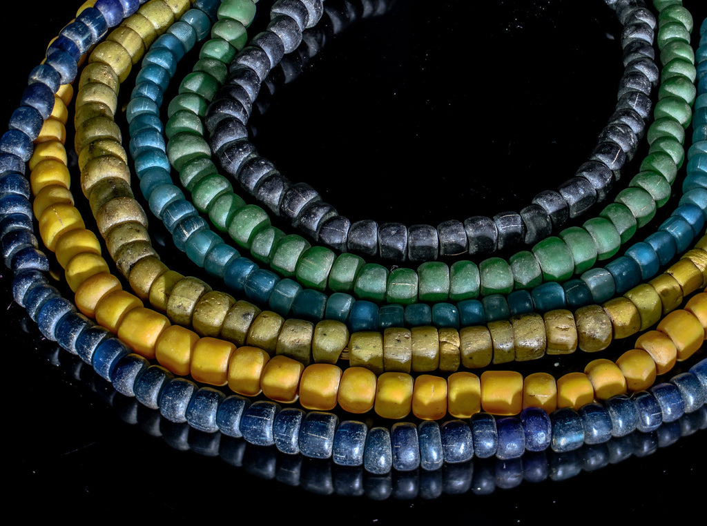 IIF100, Imitation Indo-pacific bead, Ancient Glass Bead, ancient JATIM bead, Excavated Bead, JATIM glass bead, Java ancient bead, Majapahit Beads
