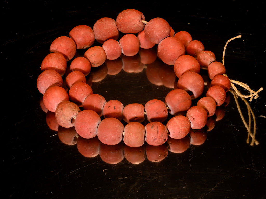 AIG100,100-299, Ancient Beads, Ancient Glass Bead, Ancient medieval bead, Byzantine glass bead, D'jenne Glass Bead, Excavated  Bead, Islamic Period bead, Islamic period glass bead