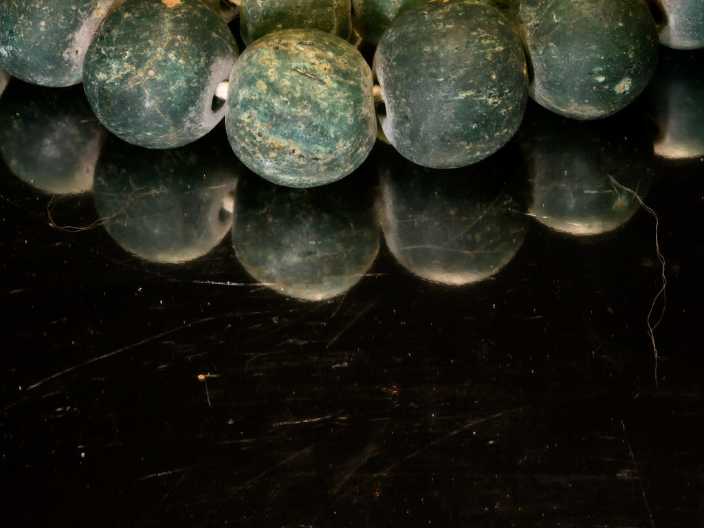 AIG100,100-299, Ancient Beads, Ancient Glass Bead, Ancient medieval bead, Byzantine glass bead, D'jenne Glass Bead, Excavated  Bead, Islamic Period bead, Islamic period glass bead