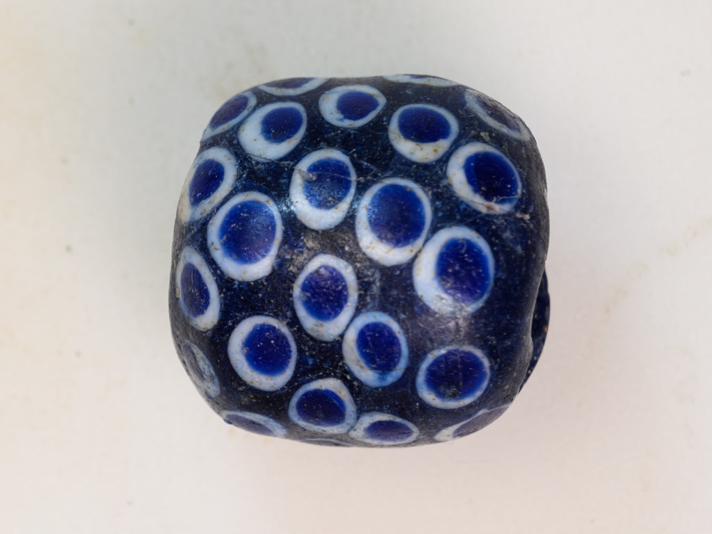 AIG100,100-299, Ancient Beads, Ancient Glass Bead, Ancient medieval bead, Byzantine glass bead, D'jenne Glass Bead, Excavated  Bead, Islamic Period bead, Islamic period glass bead