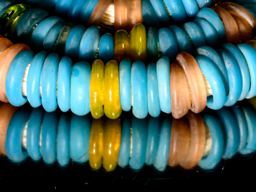 AEU160,African Trade Beads, Antique Trade Beads, Collectible Beads, Dutch Dogon Beads, under-100