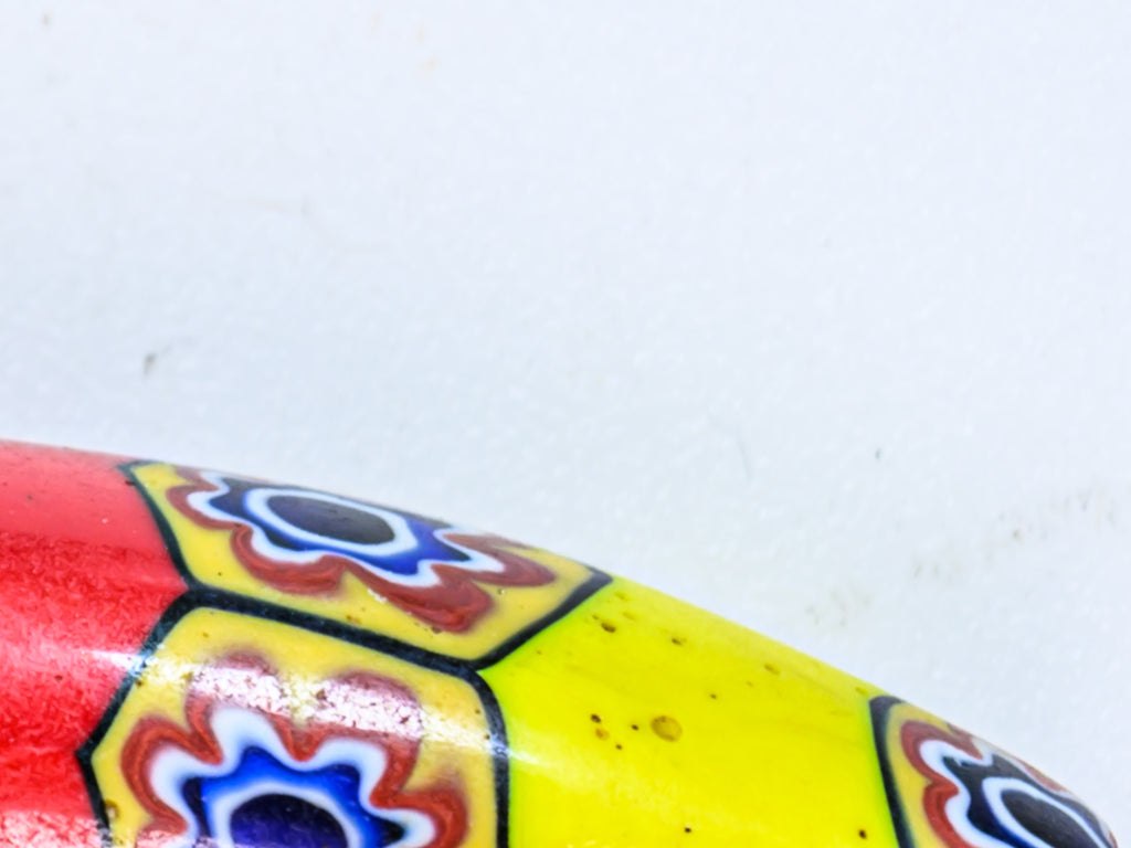 VAM500,African trade millefiori, African Trade Venetian, Antic Millefiori Bead, Antique Trade Beads, Collectible Bead, Collectible Beads, Elbow Bead, Elbow Venetian, venetian millefiori, venetian millefiori beads