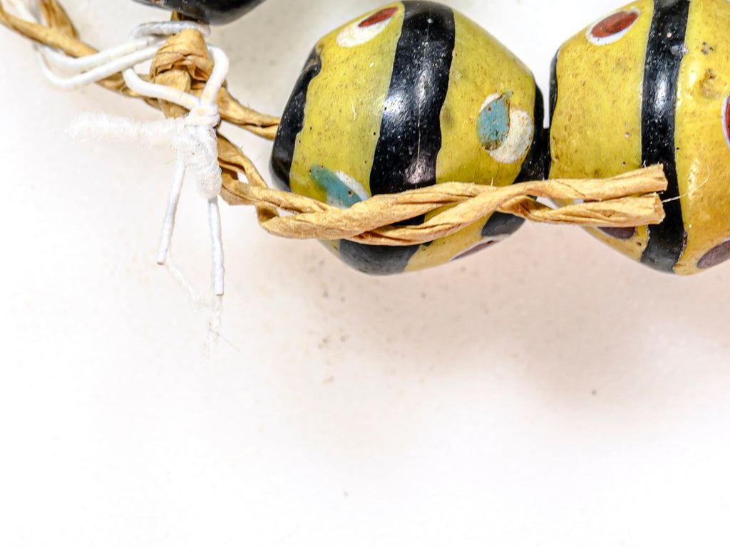 VAT120,African Bicone glass venetian beadsTrade Beads, African Trade Venetian, Antique Trade Beads, Collectible Beads, Old Venetian Beads