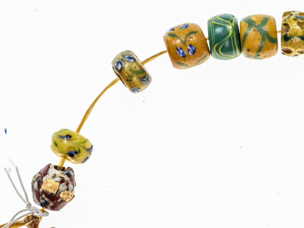 VAT001,African Trade beads, African Trade Venetian, antique african trade beads, Antique Trade Beads, Antique venetian beads, Collectible Bead, Collectible Beads, Old Venetian Beads