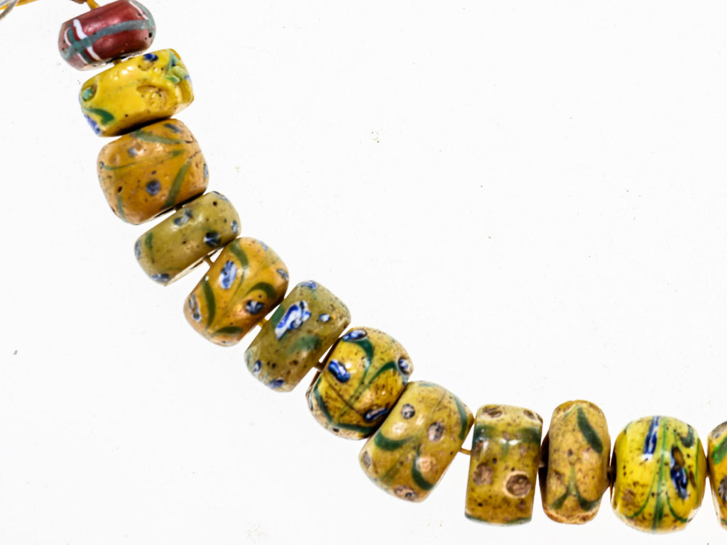 VAT001,African Trade beads, African Trade Venetian, antique african trade beads, Antique Trade Beads, Antique venetian beads, Collectible Bead, Collectible Beads, Old Venetian Beads