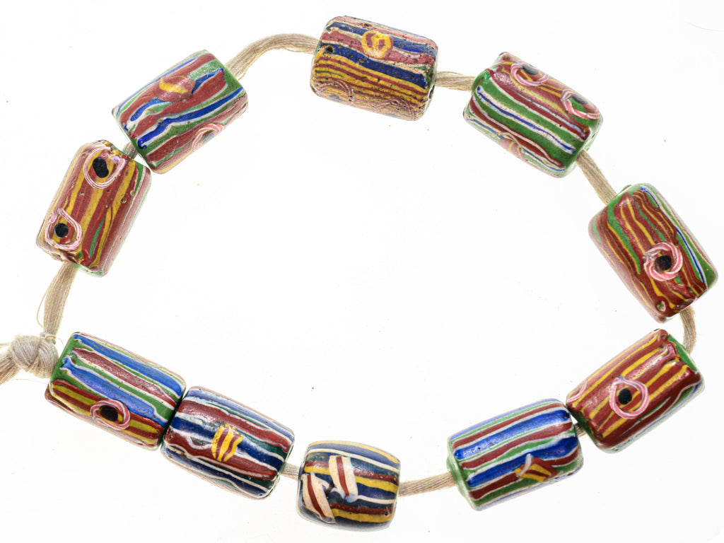 VAT001,African Trade beads, African Trade Venetian, antique african trade beads, Antique Trade Beads, Antique venetian beads, Collectible Bead, Collectible Beads, Old Venetian Beads