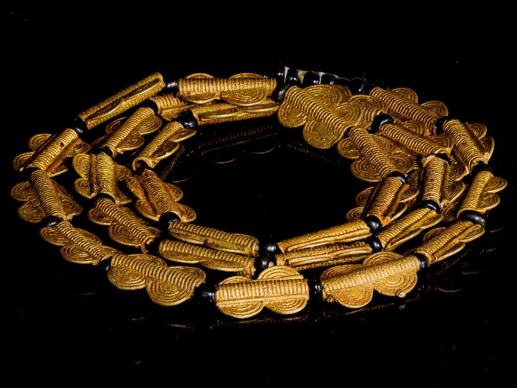 African Baule Brass Beads