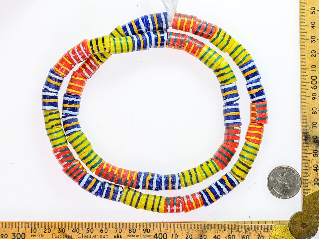 Recycled Glass Beads from Ghana M00397