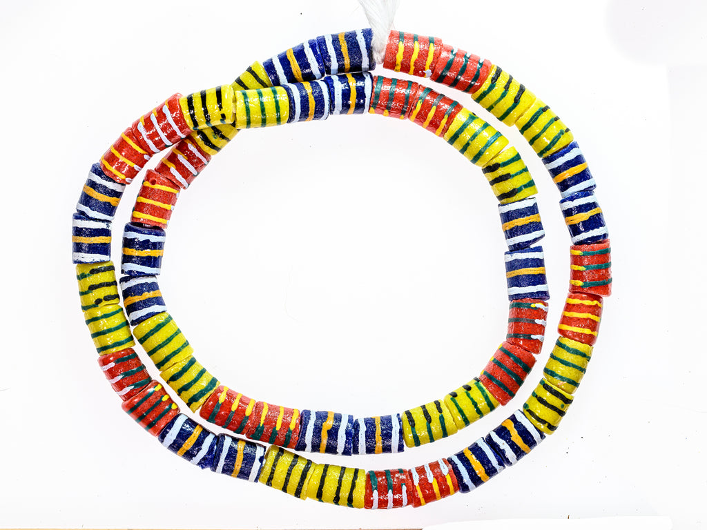 Recycled Glass Beads from Ghana M00397
