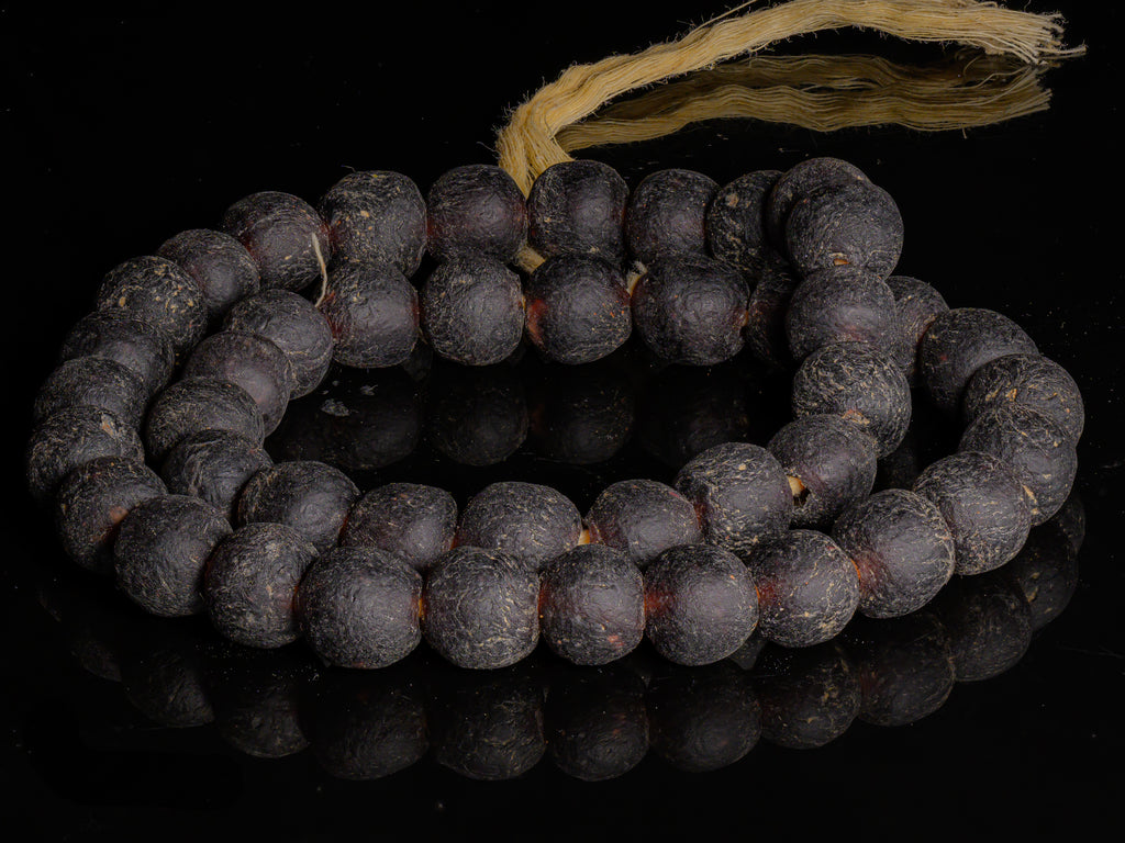 Antique Dutch Moon Beads from Ethiopia. African Trade Glass Beads –  Venerable Bead Company