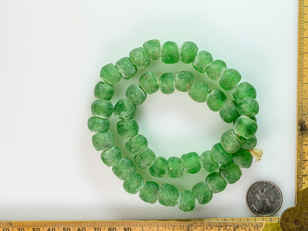 Recycled Glass Beads from Ghana M00407