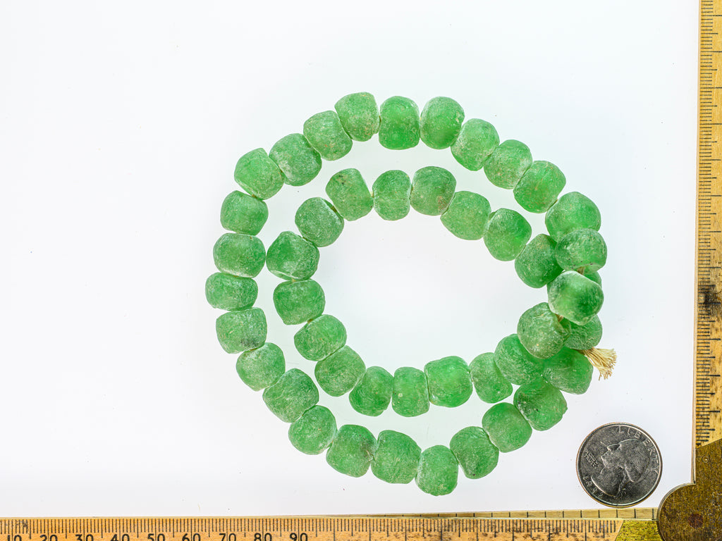 Recycled Glass Beads from Ghana M00407