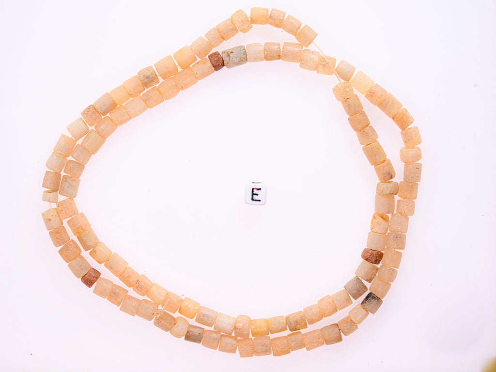 Ancient Neolithic Matched Short Tube Quartz Beads from Sahara