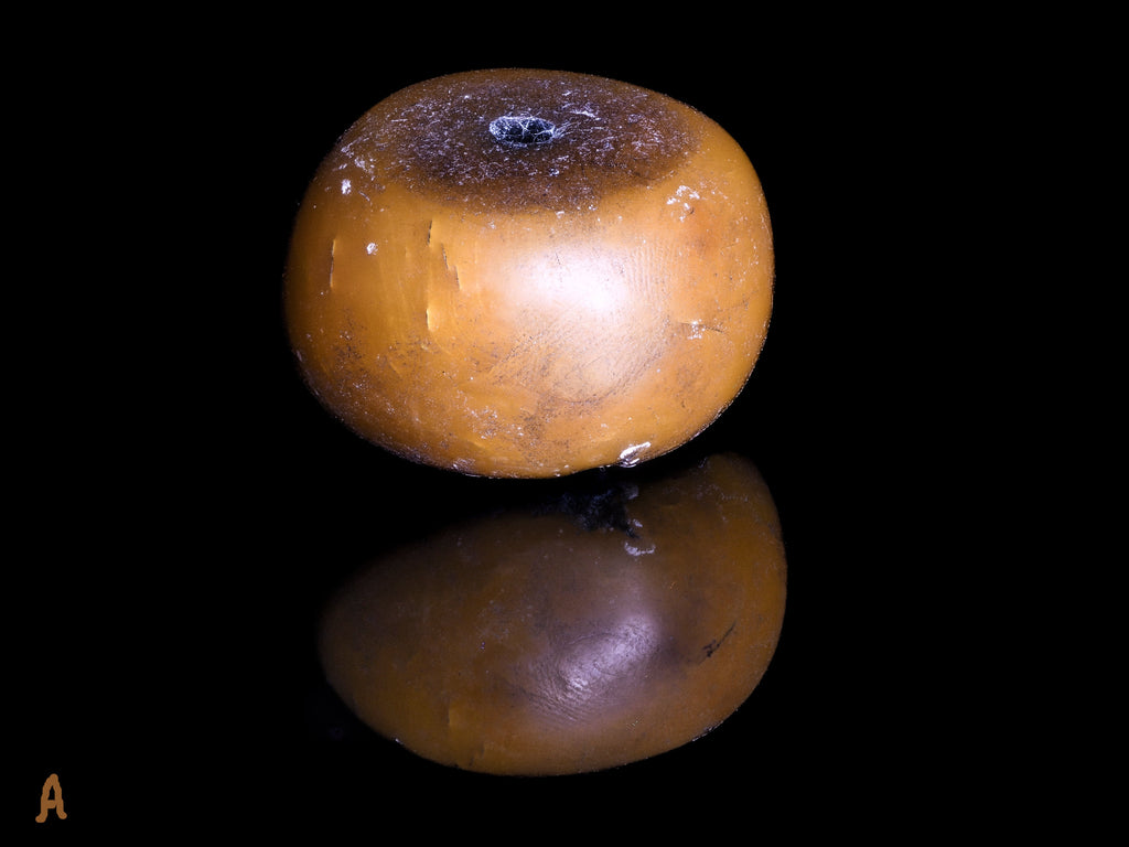 Old Faux Amber Natural Copal Resin beads