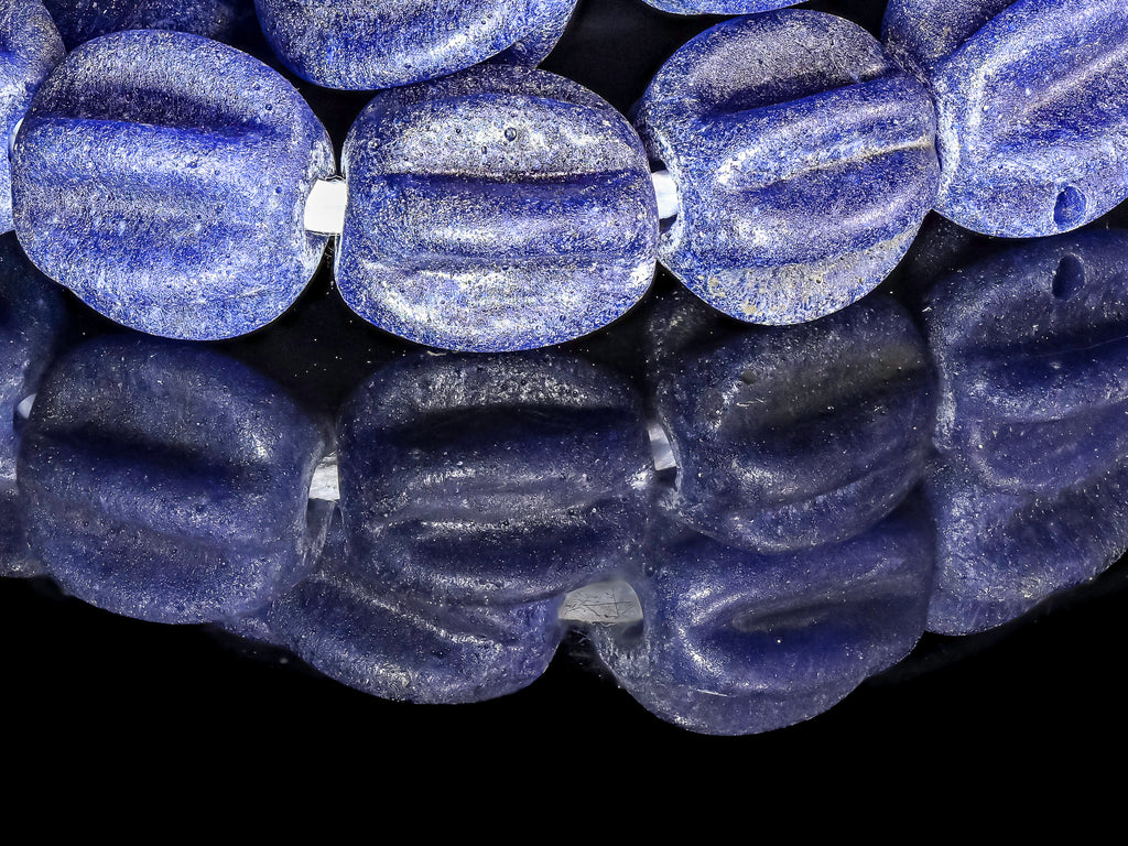 Ancient Glass Bead, ancient JATIM bead, Excavated  Bead, JATIM glass bead, Java ancient bead, Majapahit Beads