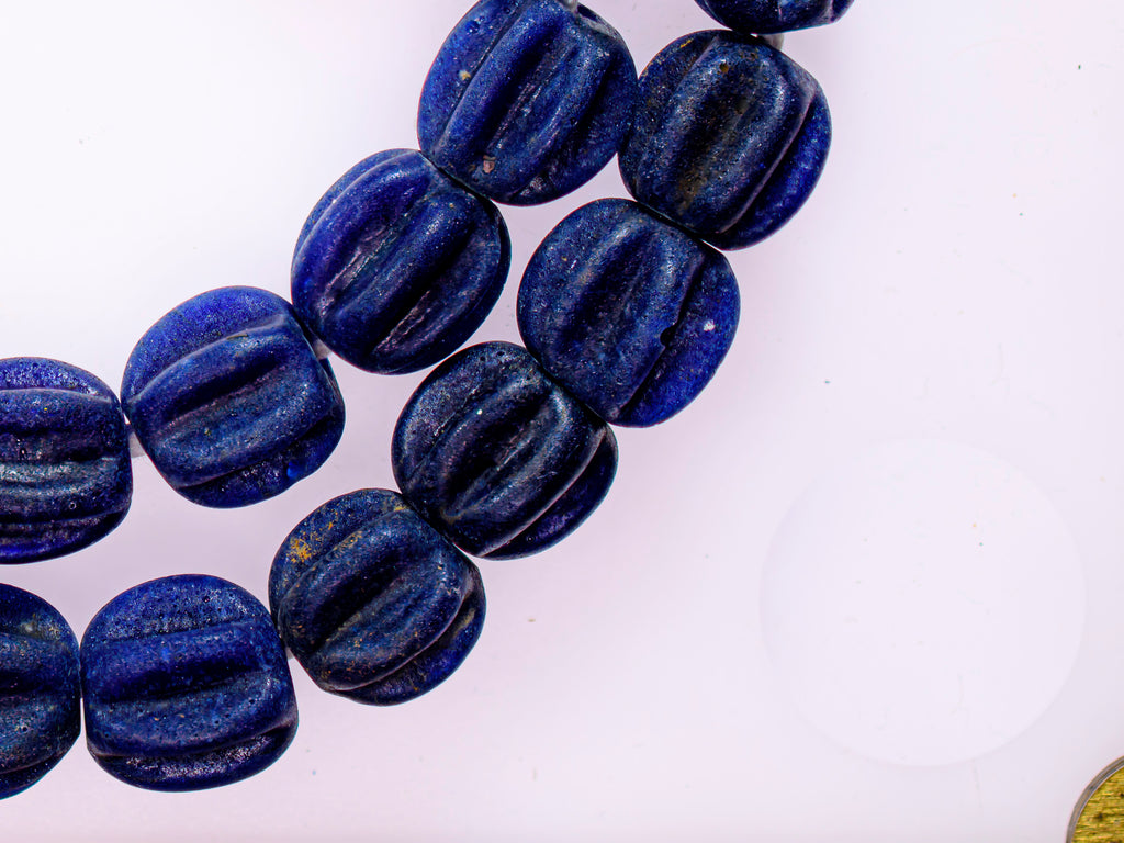 Ancient Glass Bead, ancient JATIM bead, Excavated  Bead, JATIM glass bead, Java ancient bead, Majapahit Beads