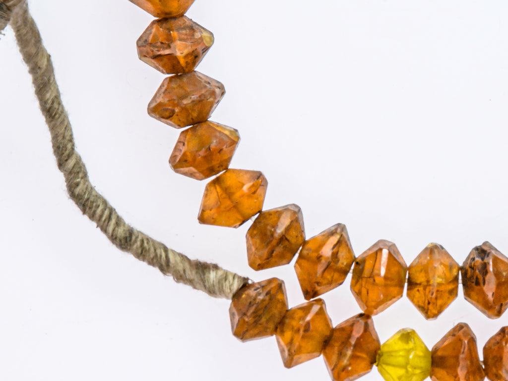 african trade beads, Antique Bead, bohemian beads, Bohemian vaseline beads, Collectible Bead, uranium glass beads, vintage beads