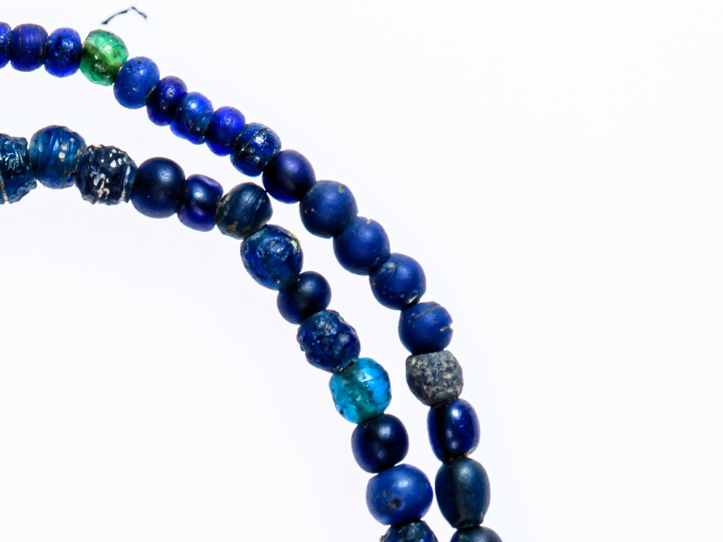African Trade Venetian, ancient beads, antique beads, Antique Trade Beads, Collectible Beads, Teal, vintage beads