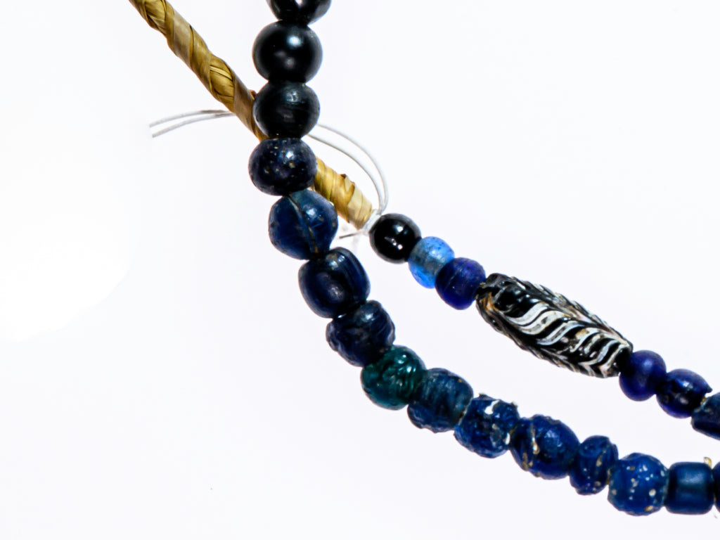 African Trade Venetian, ancient beads, antique beads, Antique Trade Beads, Collectible Beads, Teal, vintage beads