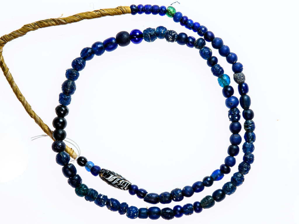African Trade Venetian, ancient beads, antique beads, Antique Trade Beads, Collectible Beads, Teal, vintage beads