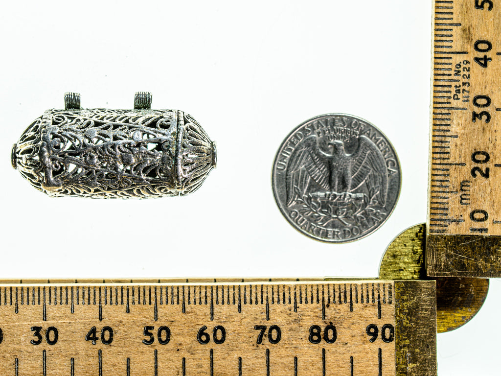 YMS400,Antique Silver Pendant, Bedouin Beads, Bedouin Silver, Collectible Beads, Ethic Adornment, Ethnic Silver, Yemeni Pendant, Yemeni Silver Pendant