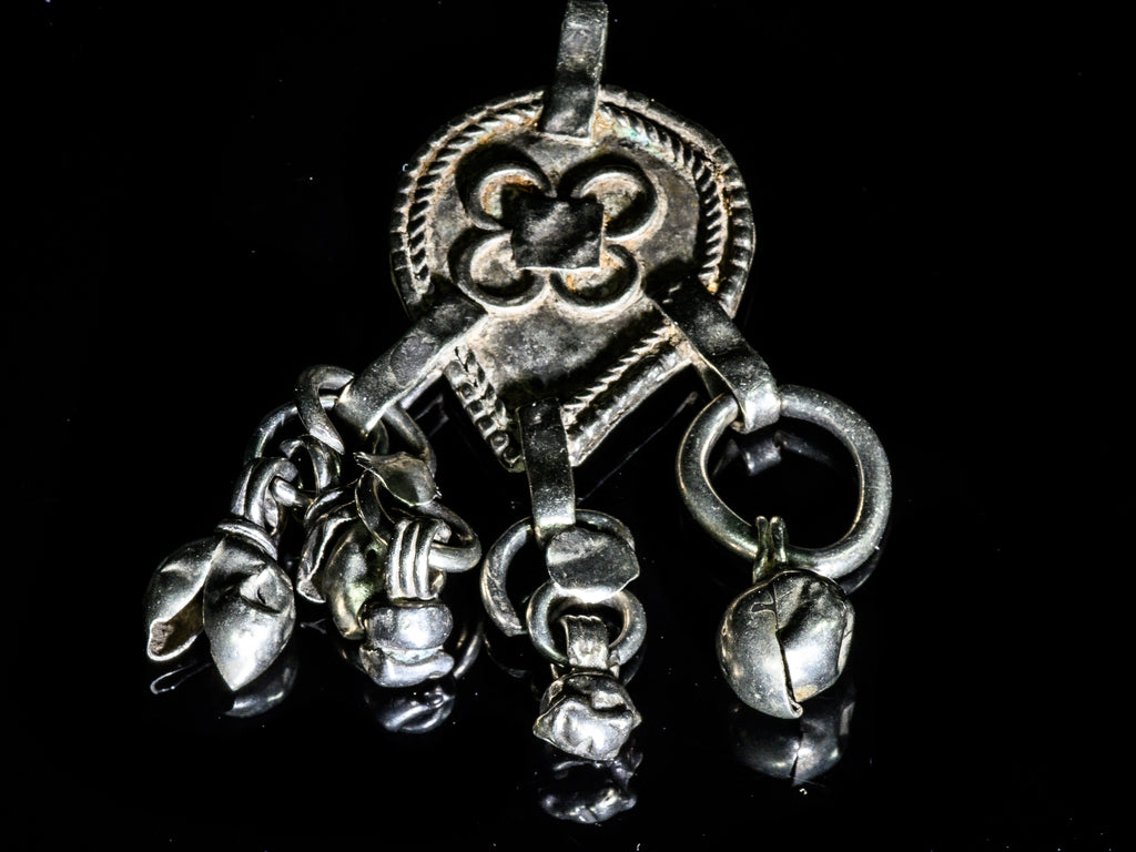 YMS400,Antique Silver Pendant, Bedouin Beads, Bedouin Silver, Collectible Beads, Ethic Adornment, Ethnic Silver, Yemeni Pendant, Yemeni Silver Pendant