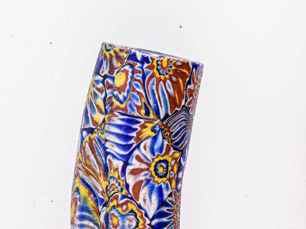 VAM550,African Trade Venetian, Antic Millefiori Bead, Antique Trade Beads, Collectible Bead, Collectible Beads, Elbow Bead, Elbow Millefiori, Elbow Venetian, Venetian Elbow Millefiori, Venetian Elbow Millefiori Bead