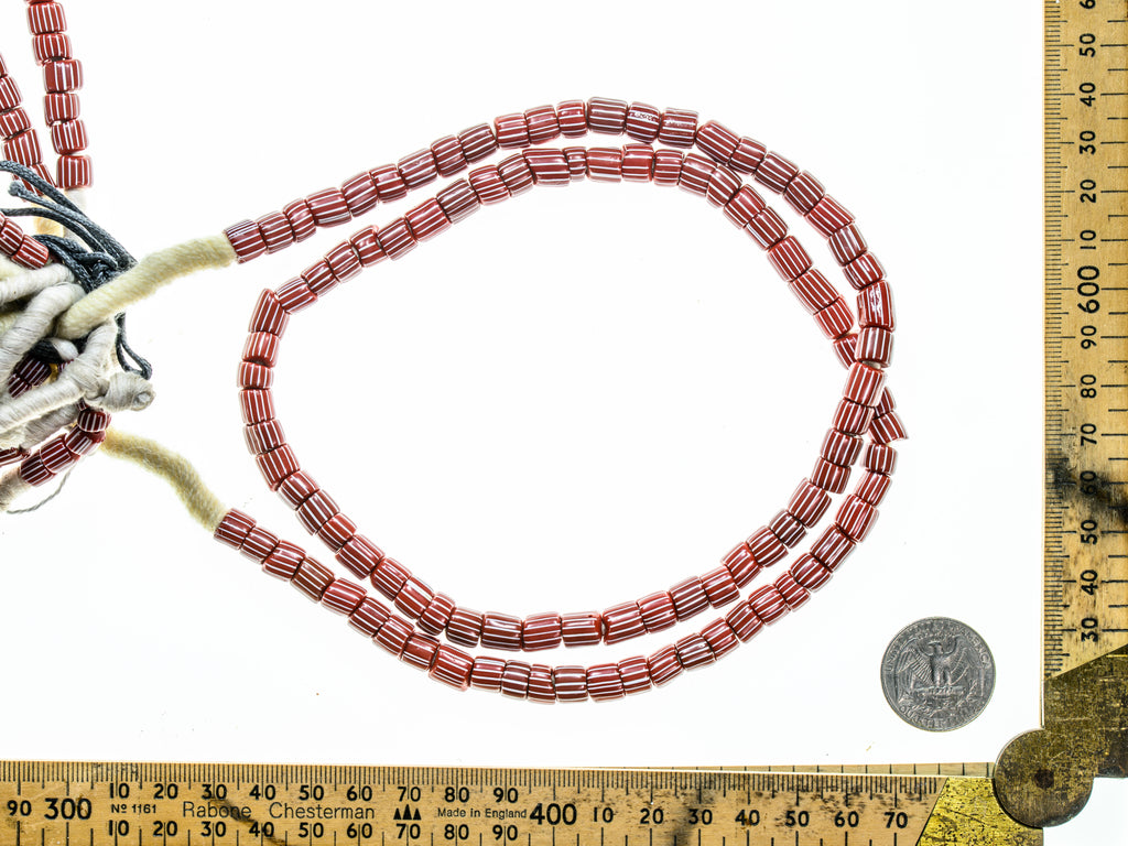 AEU130,African Trade Venetian, antique beads, Antique Trade Beads, Collectible Beads, gooseberry beads, gooseberry trade beads, gooseberry venetian beads, vintage beads