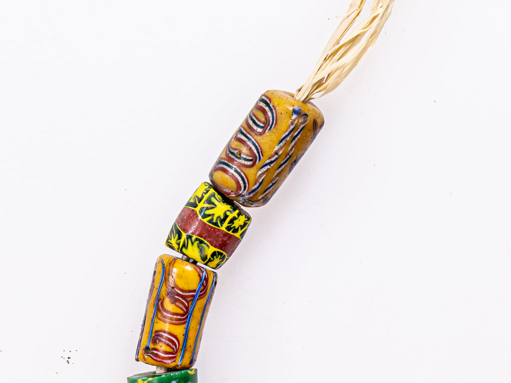 VAM500,African trade millefiori, African Trade Venetian, Antic Millefiori Bead, Antique Trade Beads, Collectible Bead, Collectible Beads, Elbow Bead, Elbow Venetian, venetian millefiori, venetian millefiori beads