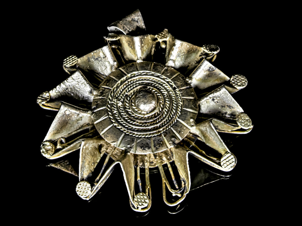 FLS100,100-299, African Art Pendant, African Fulani tribal pendant from the Sahel, African necklace, African silver jewelry, Ethnic Adornment, Ethnic Silver, Ethnic Tribal jewellery, Fulani Pendant, Fulani Silver, Fulani Silver Pendant, Mali, Peul silver, silver Fulani necklace, Toucoleur silver