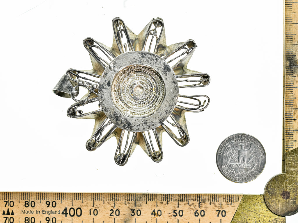 FLS100,100-299, African Art Pendant, African Fulani tribal pendant from the Sahel, African necklace, African silver jewelry, Ethnic Adornment, Ethnic Silver, Ethnic Tribal jewellery, Fulani Pendant, Fulani Silver, Fulani Silver Pendant, Mali, Peul silver, silver Fulani necklace, Toucoleur silver