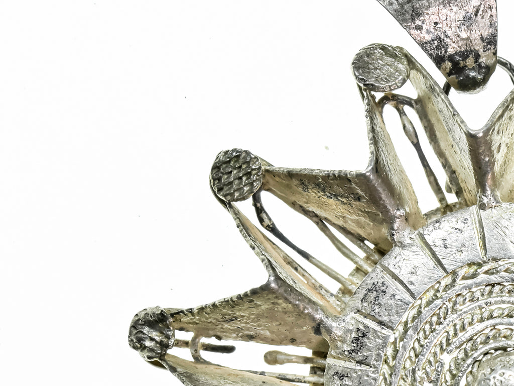 FLS100,100-299, African Art Pendant, African Fulani tribal pendant from the Sahel, African necklace, African silver jewelry, Ethnic Adornment, Ethnic Silver, Ethnic Tribal jewellery, Fulani Pendant, Fulani Silver, Fulani Silver Pendant, Mali, Peul silver, silver Fulani necklace, Toucoleur silver