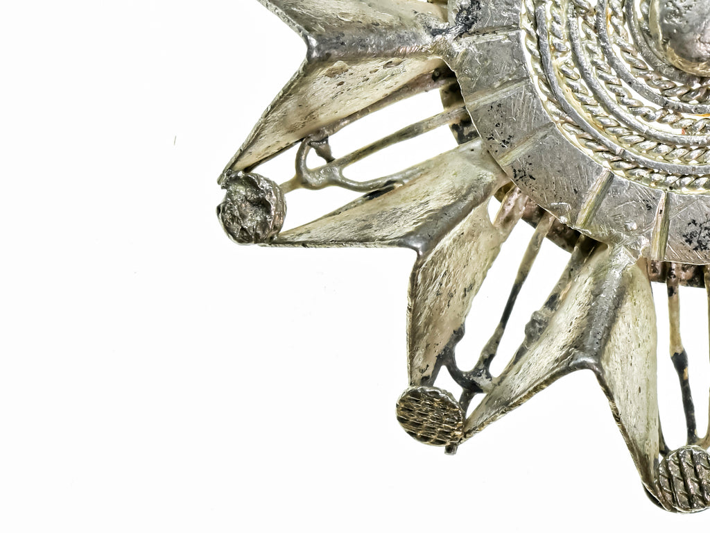 FLS100,100-299, African Art Pendant, African Fulani tribal pendant from the Sahel, African necklace, African silver jewelry, Ethnic Adornment, Ethnic Silver, Ethnic Tribal jewellery, Fulani Pendant, Fulani Silver, Fulani Silver Pendant, Mali, Peul silver, silver Fulani necklace, Toucoleur silver