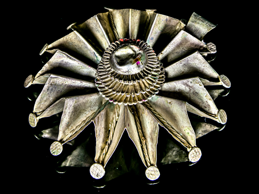 FLS100,100-299, African Art Pendant, African Fulani tribal pendant from the Sahel, African necklace, African silver jewelry, Ethnic Adornment, Ethnic Silver, Ethnic Tribal jewellery, Fulani Pendant, Fulani Silver, Fulani Silver Pendant, Mali, Peul silver, silver Fulani necklace, Toucoleur silver