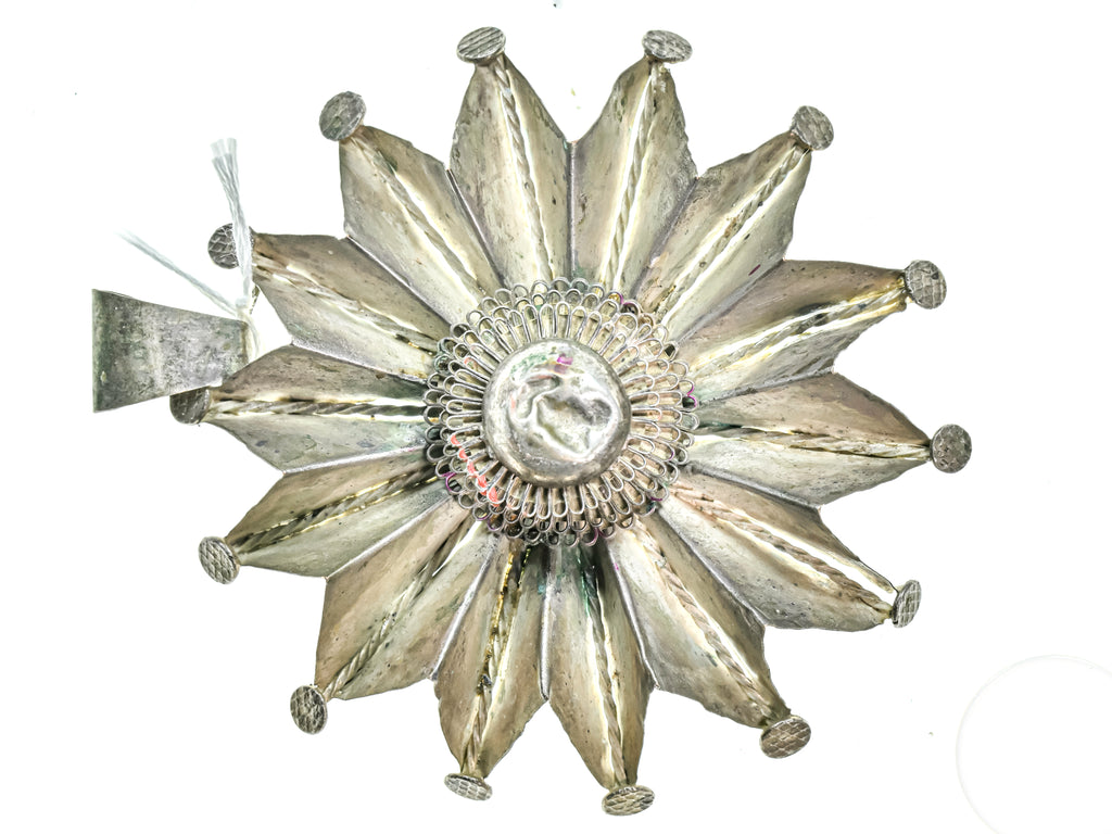 FLS100,100-299, African Art Pendant, African Fulani tribal pendant from the Sahel, African necklace, African silver jewelry, Ethnic Adornment, Ethnic Silver, Ethnic Tribal jewellery, Fulani Pendant, Fulani Silver, Fulani Silver Pendant, Mali, Peul silver, silver Fulani necklace, Toucoleur silver