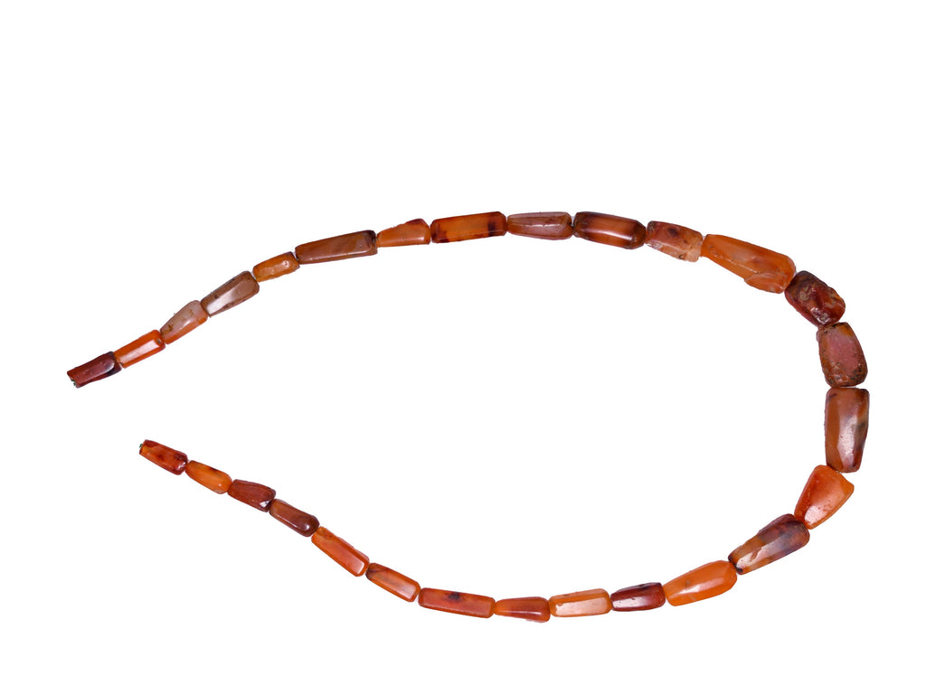 Antique Carnelian Beads from African Trade Strand C1