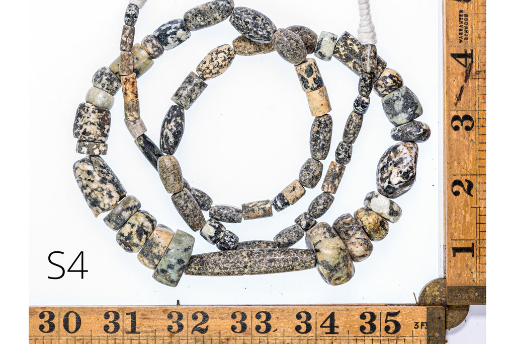Ancient Excavated Granite Gneiss Beads from West Africa (283)