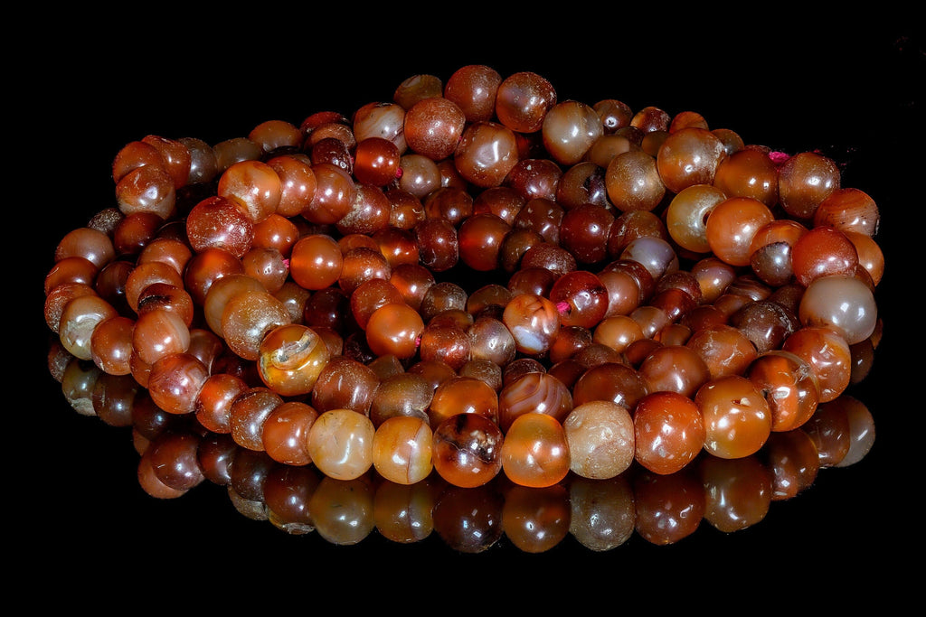 Antique Carnelian Beads from African Trade 0169