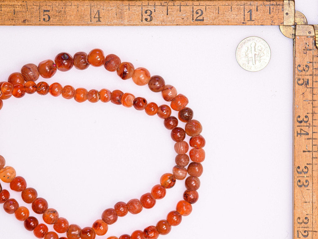 Antique Carnelian Beads from African Trade 0169