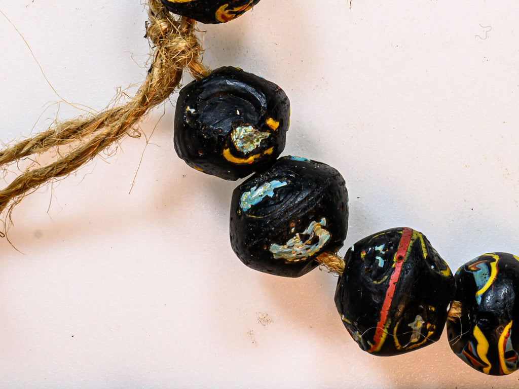 VAT110,African Bicone glass venetian beadsTrade Beads, African Trade Venetian, Antique Trade Beads, Collectible Beads, Old Venetian Beads