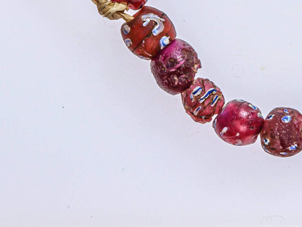 African Bicone glass venetian beadsTrade Beads, African Trade Venetian, Antique Trade Beads, Collectible Beads, Old Venetian Beads, Thousand Eye Beads, Venetian Eye beads, Venetian Skunk Beads