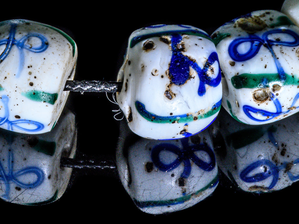 VAT001,African Trade beads, African Trade Venetian, antique african trade beads, Antique Trade Beads, Antique venetian beads, Collectible Bead, Collectible Beads, Old Venetian Beads