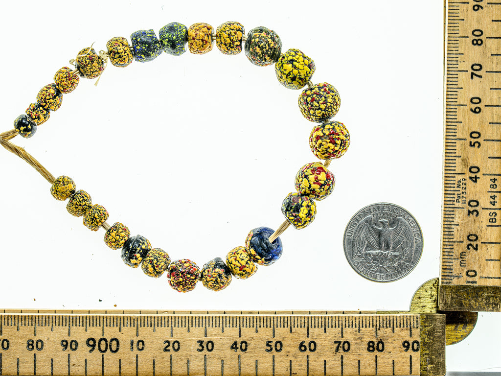 VAT001,African Trade beads, African Trade Venetian, antique african trade beads, Antique Trade Beads, Antique venetian beads, Collectible Bead, Collectible Beads, Old Venetian Beads